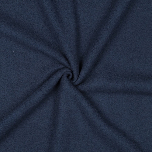 Polar bawełniany Sherpa w kolorze granatowym