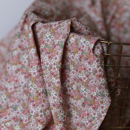 Tkanina Bawełniana Premium - Lila - Róż