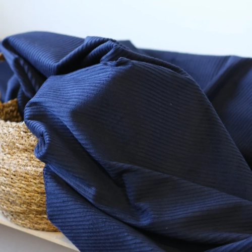 Sztruks Country Lola - Granatowy