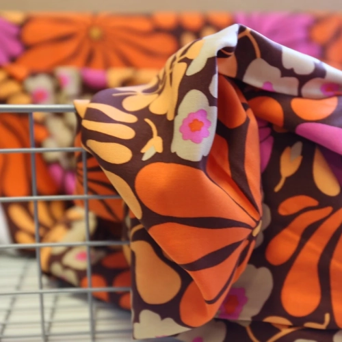 lekka wiskoza w kwiaty walencia