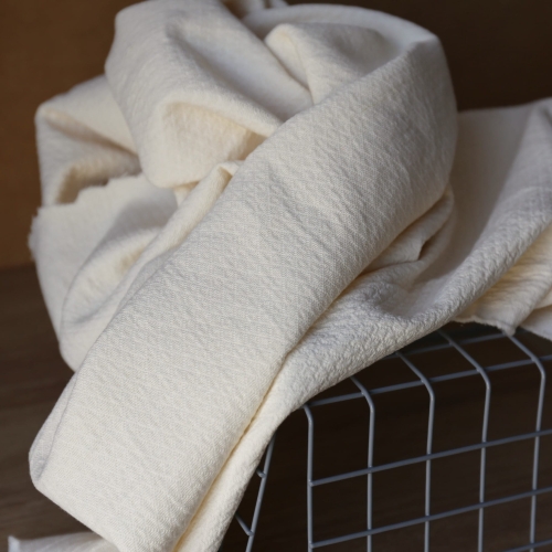 Tkanina Z Fakturą Diamond - Śmietanka