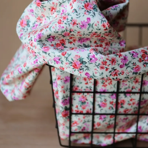 Tkanina Bawełniana Premium-Różowa-Sorella