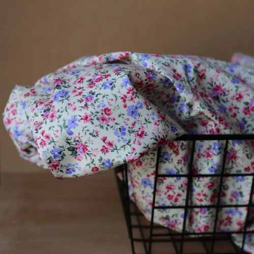 Tkanina Bawełniana Premium-Błękitna-Sorella