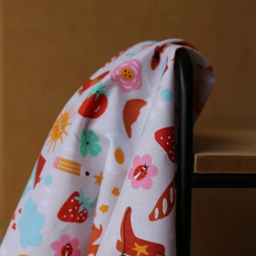 Popelina Bawełniana Cowgirls