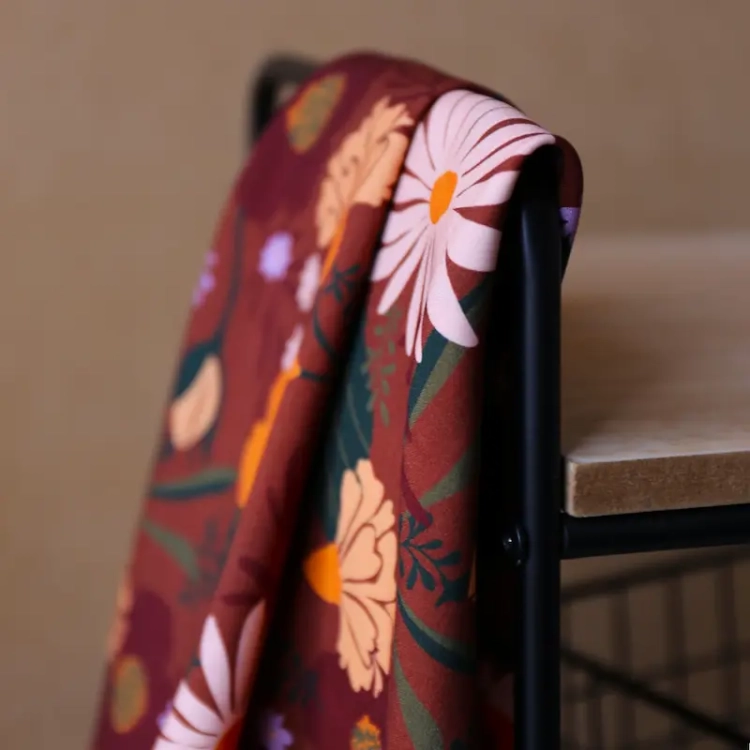 Tkanina Wiskozowa Kolorowe Autumn Vibe