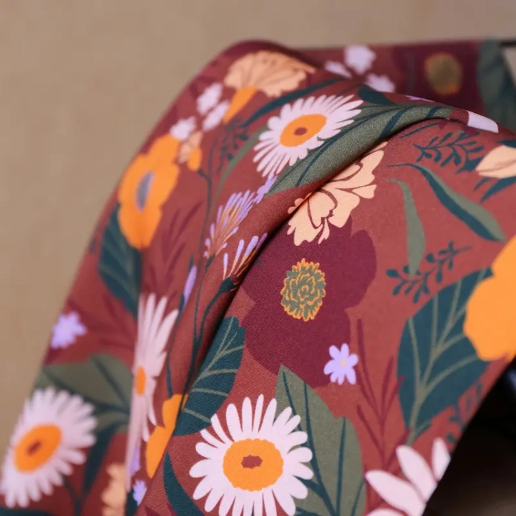 Tkanina Wiskozowa Kolorowe Autumn Vibe