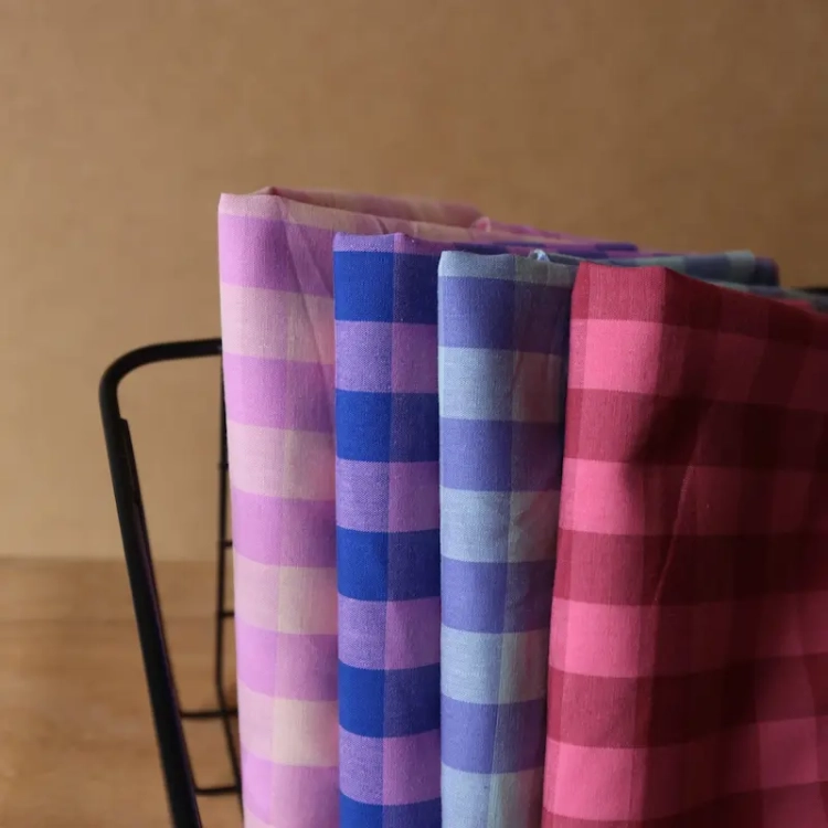 Kratka Vichy 2 cm Wiśnia z Maliną