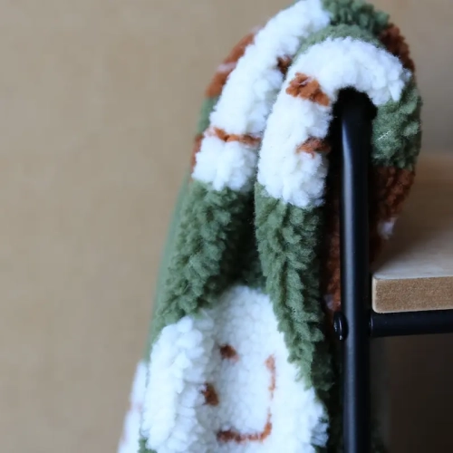 Sztuczne Futerko Fluffy Smile - Khaki