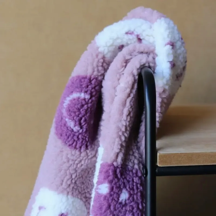 Sztuczne Futerko Fluffy Smile - Mauve