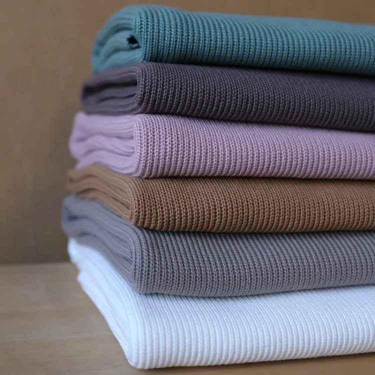 Dzianina Swetrowa - Piaskowy Beż