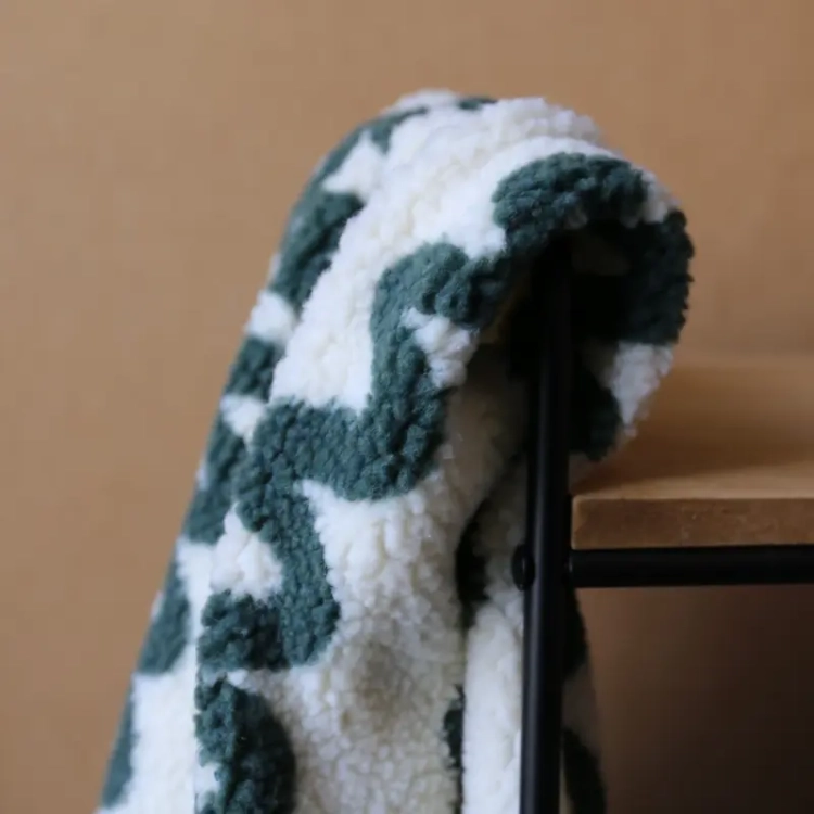 Sztuczne Futerko Waves - Zielone