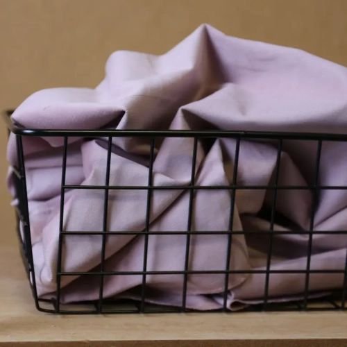 Sztruks Elastyczny Drobny Prążek - Różowy