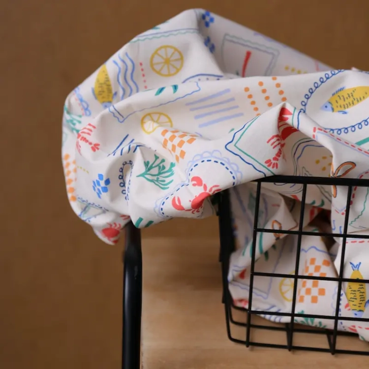 Popelina Bawełniana Costa Lemon