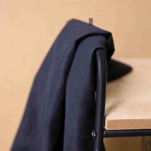 Drobny Sztruks Bawełniany - Czarny