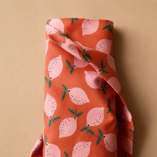 Bawełniany Canvas Frutta - Limoncello
