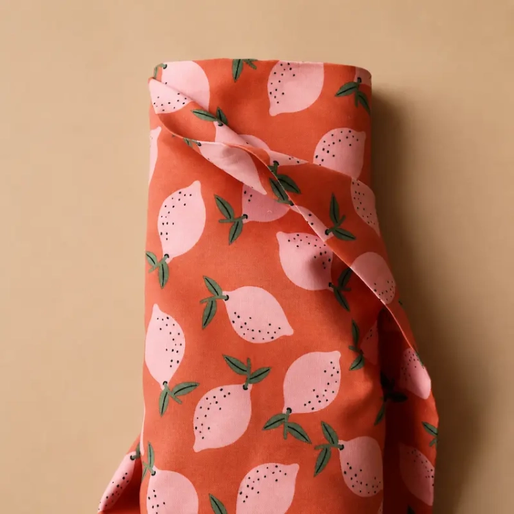 Bawełniany Canvas Frutta - Limoncello