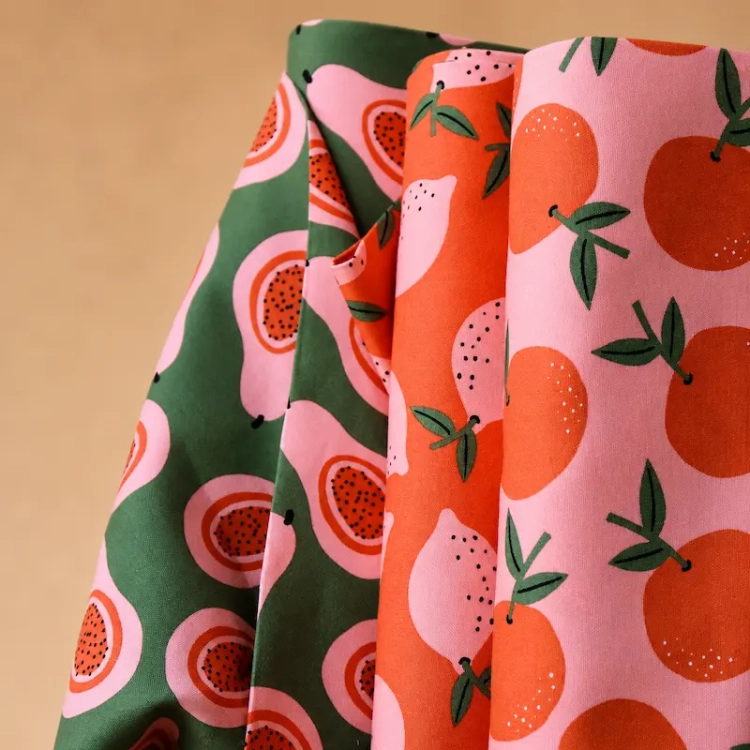 Bawełniany Canvas Frutta - Siciliana