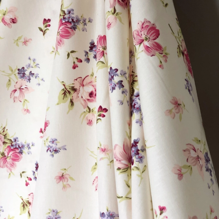 Bawełna Premium Vintage Girl Różowy Popcouture