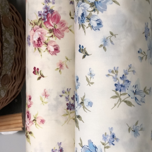 Tkanina Bawełniana Premium Vintage Girl Różowy Popcouture