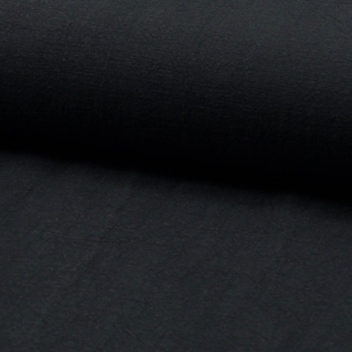 Len prany granatowy miękki