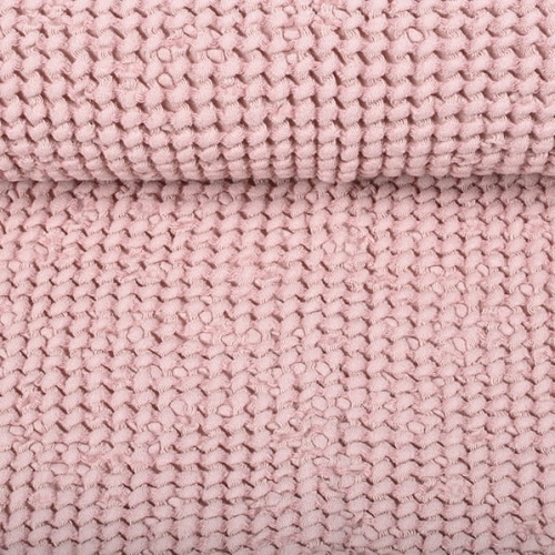 Wafel lniany różowy