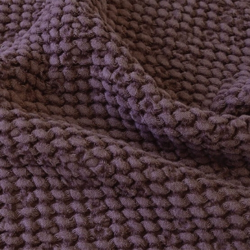 Wafelek lniany oberżyna