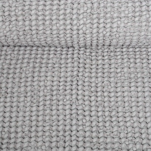 wafel lniany jasnoszary