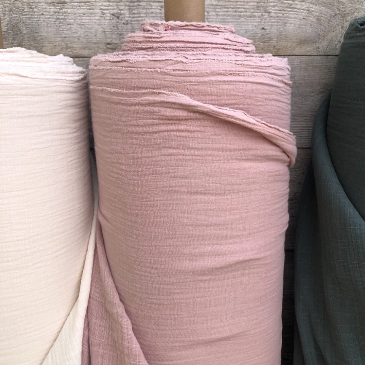 muślin linen look