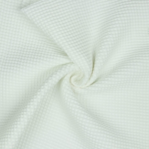 Tkanina Wafel - Biały
