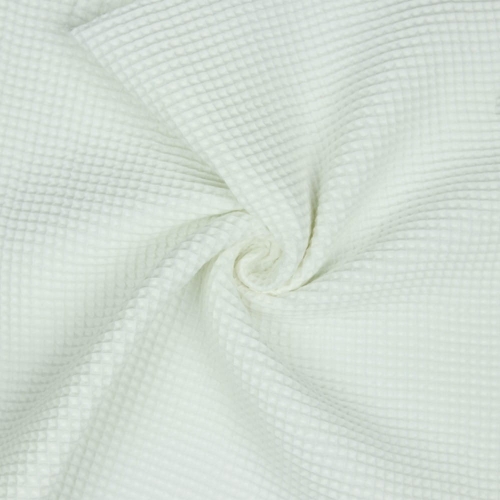 wafel biały bawełniany