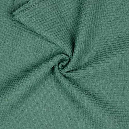 wafel bawełniany zgaszona zieleń