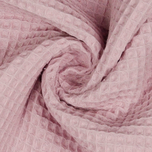 wafel lniany różowy