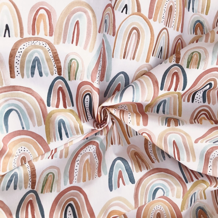Tkanina bawełniana rainboow