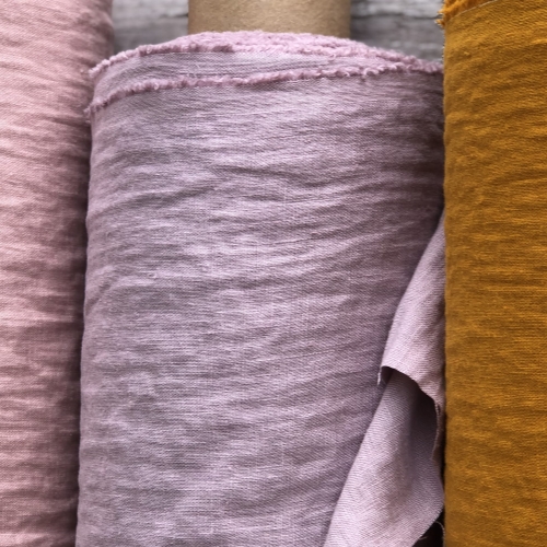 Len Oslo 180 gram wrzosowy brudny róż