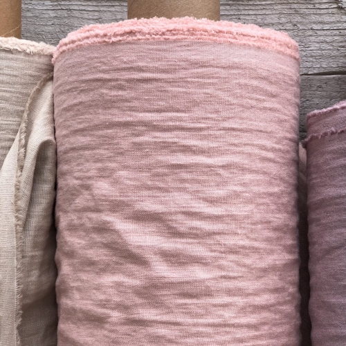 Len zmiękczany Oslo 180 gram róż ciepły