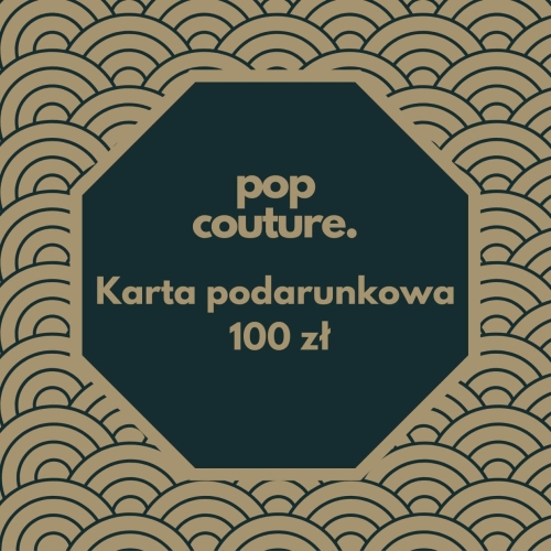 Karta podarunkowa o wartości 100 złotych