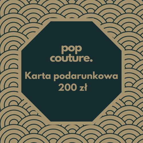 Karta podarunkowa o wartości 200 złotych