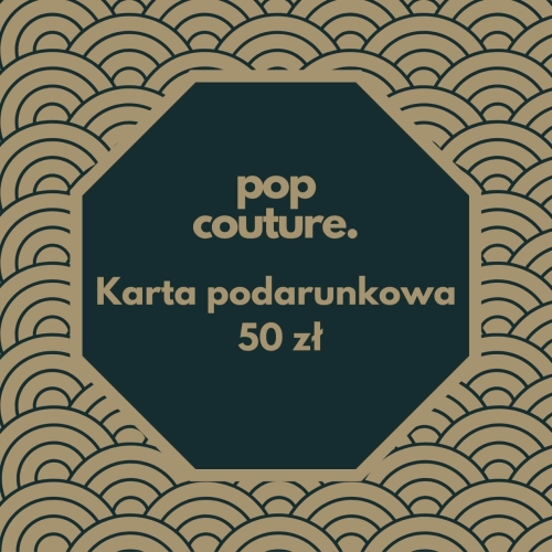 Karta podarunkowa o wartości 50 zł