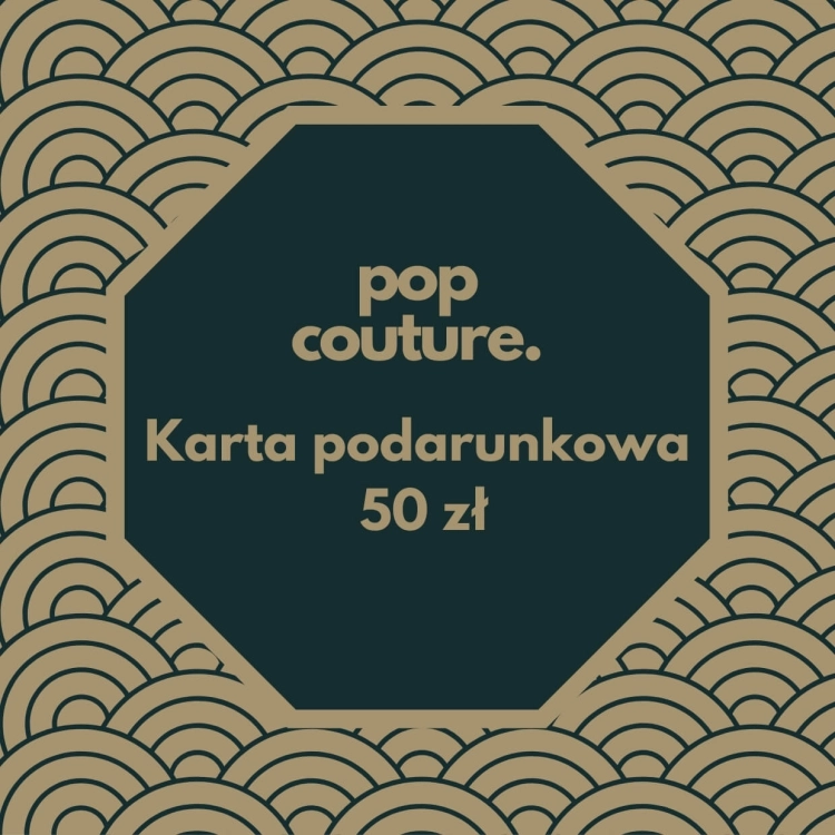 Karta podarunkowa o wartości 50 zł