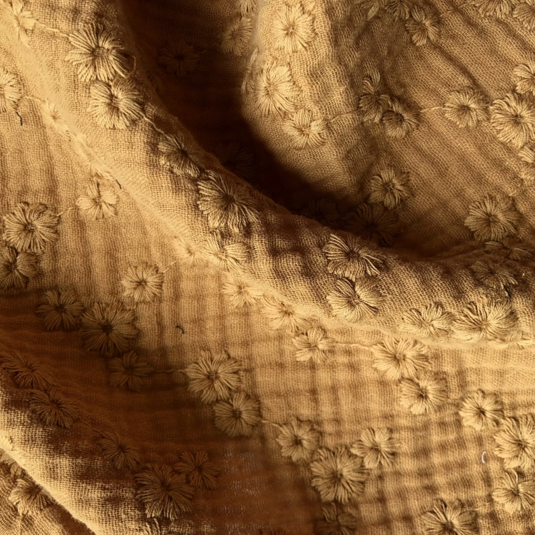 muślin z haftem double garze