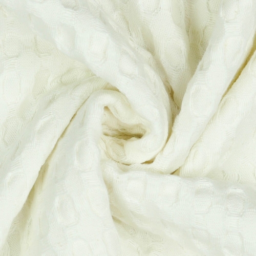 Bawełna Wafel Maxi - Ecru