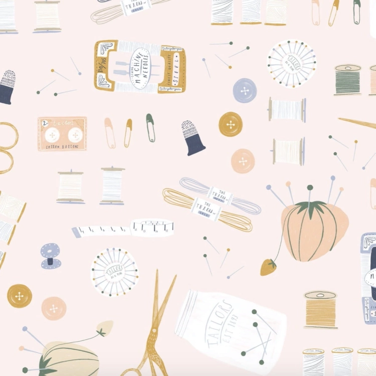 Popelina w akcesoria krawieckie