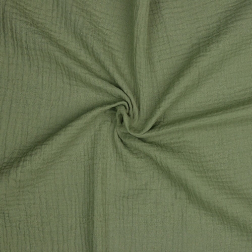 Muślin w kolorze zielonym