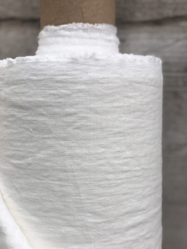 Len w kolorze śmietanki