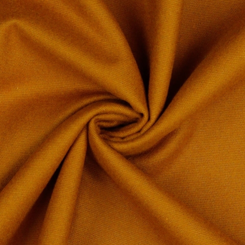 Gładka Flanela w kolorze cynamonu