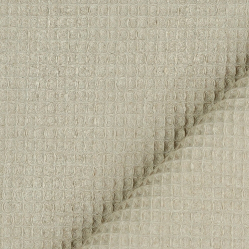 Nowy wafel bawełniany melanż beżowy