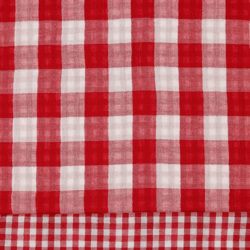 Muślin w kratkę