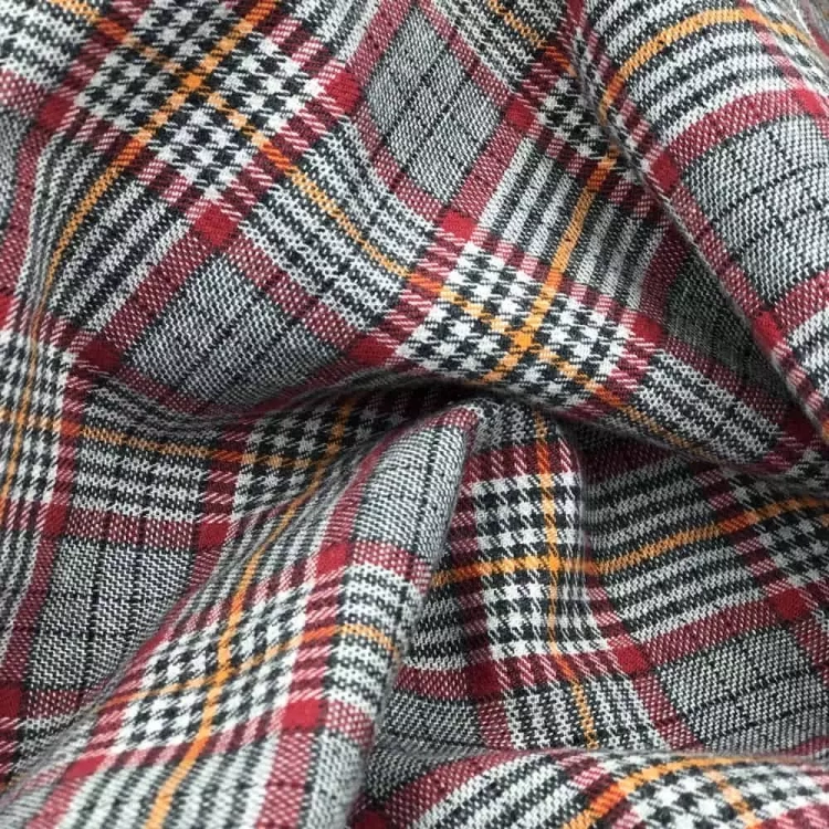 Bawełniana Tkanina w Kolorze Czerwonym