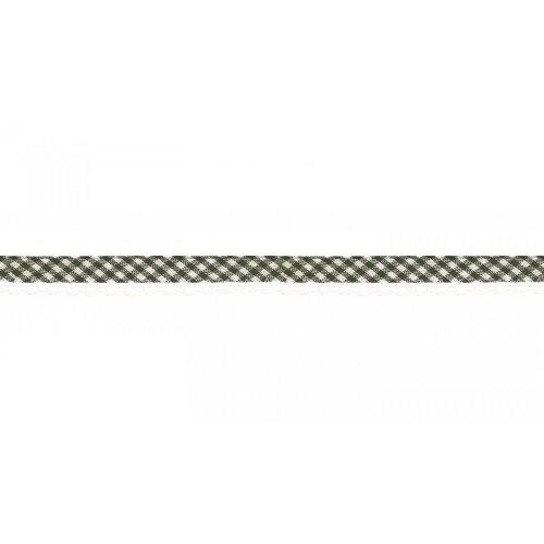 Taśma w kratkę z koronką