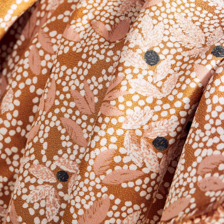 Lucie Ochre Fabric